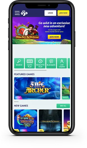PlayOJO Casino Canada Desktop